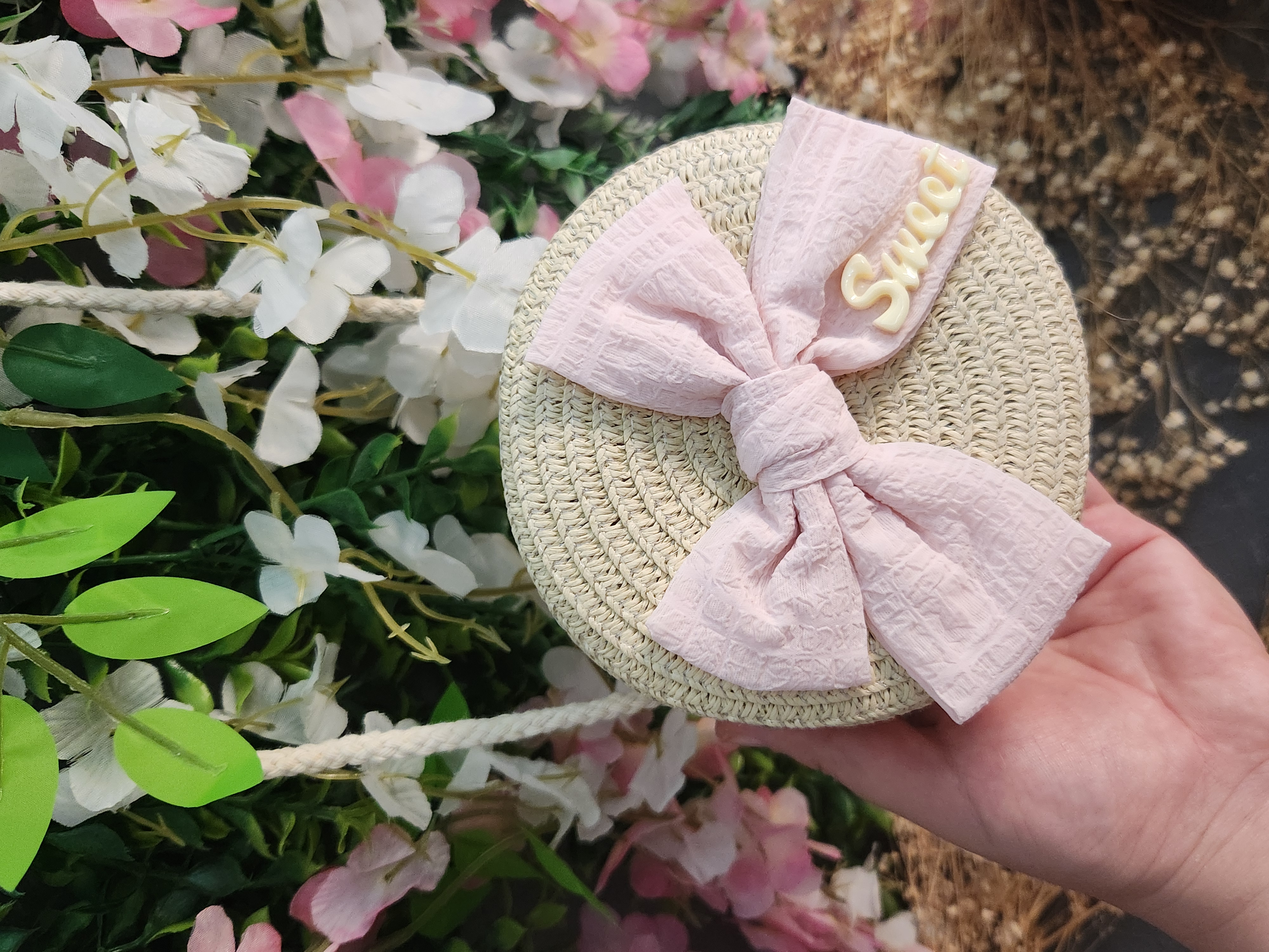 Fiyonk Hasır Çanta