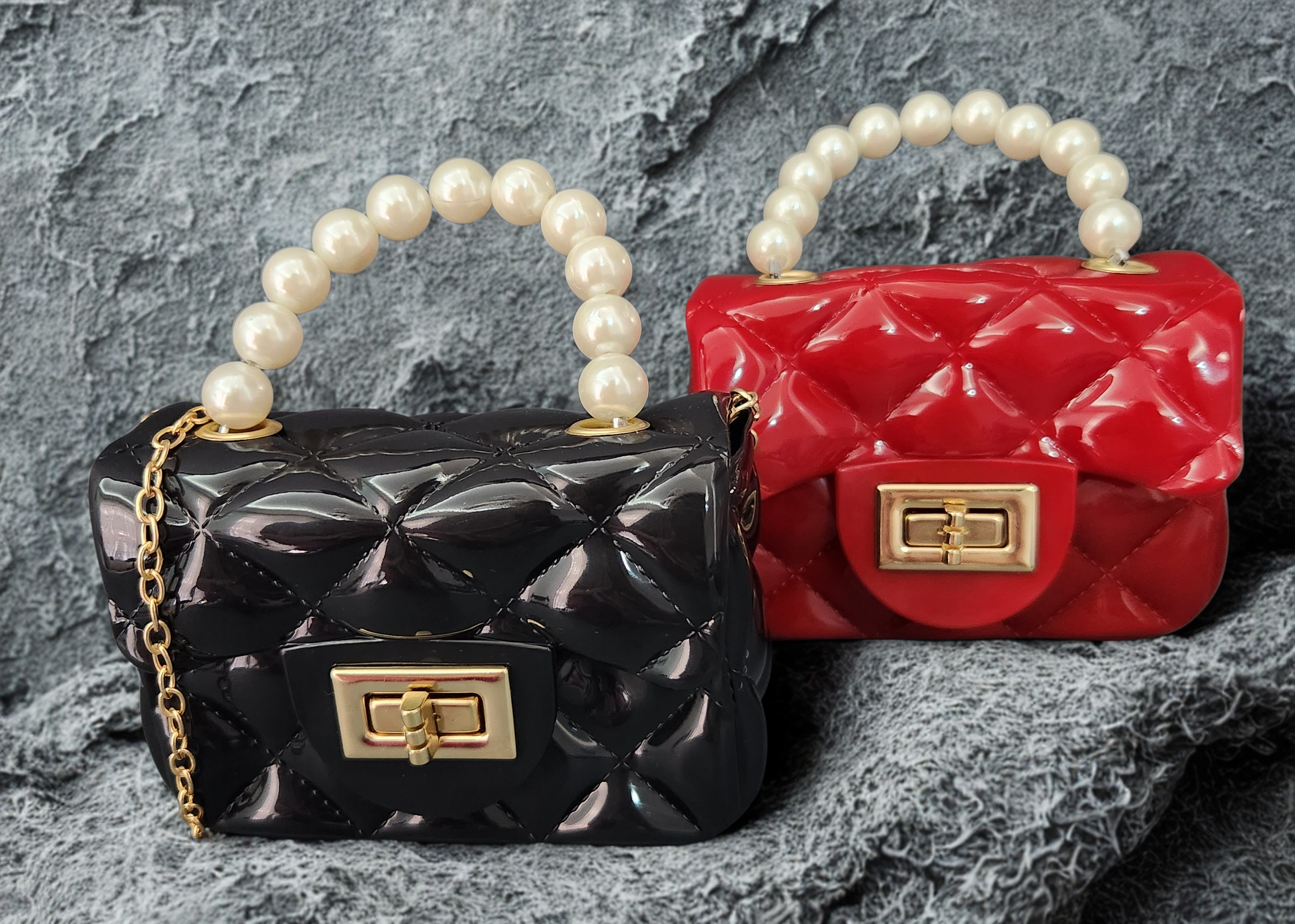 Zincirli Mini Rugan Çanta