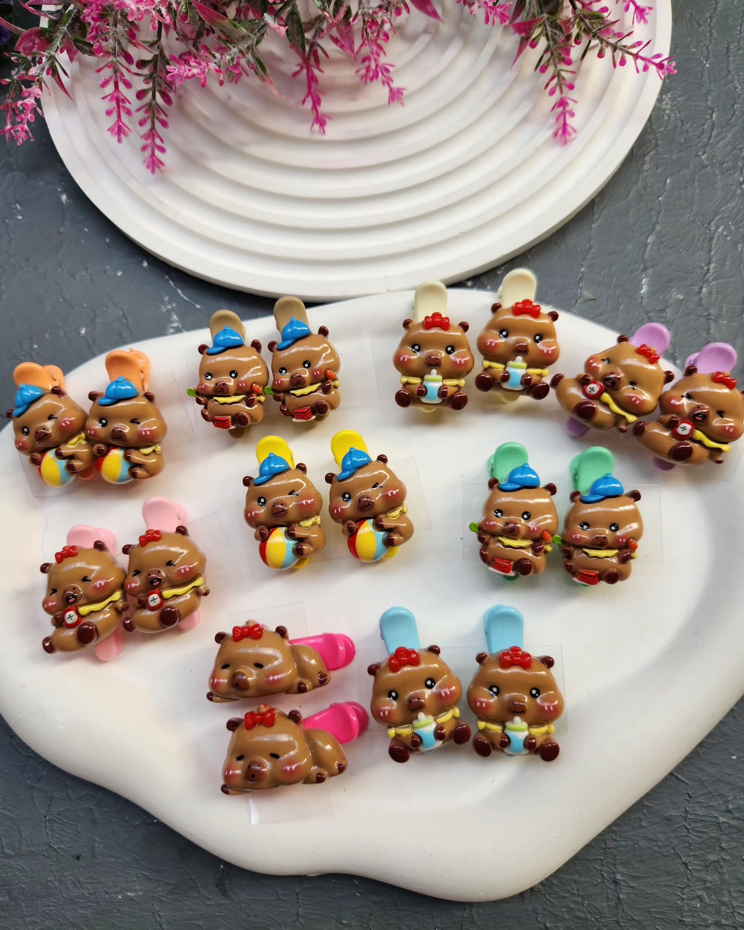 Kapibara Figürlü Pens 2 'li