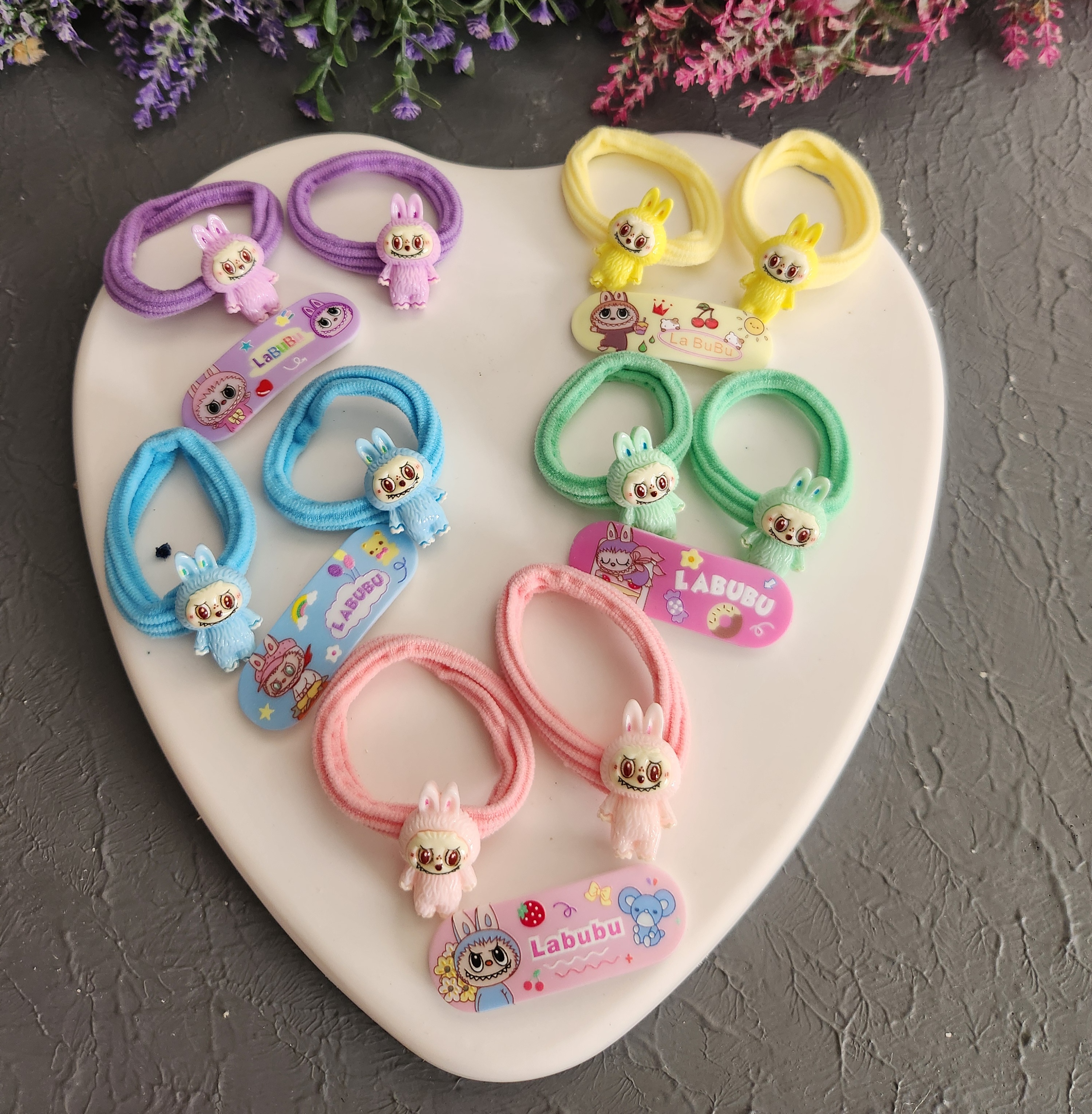 Labubu Çıtçıt Lastik 3'Lü