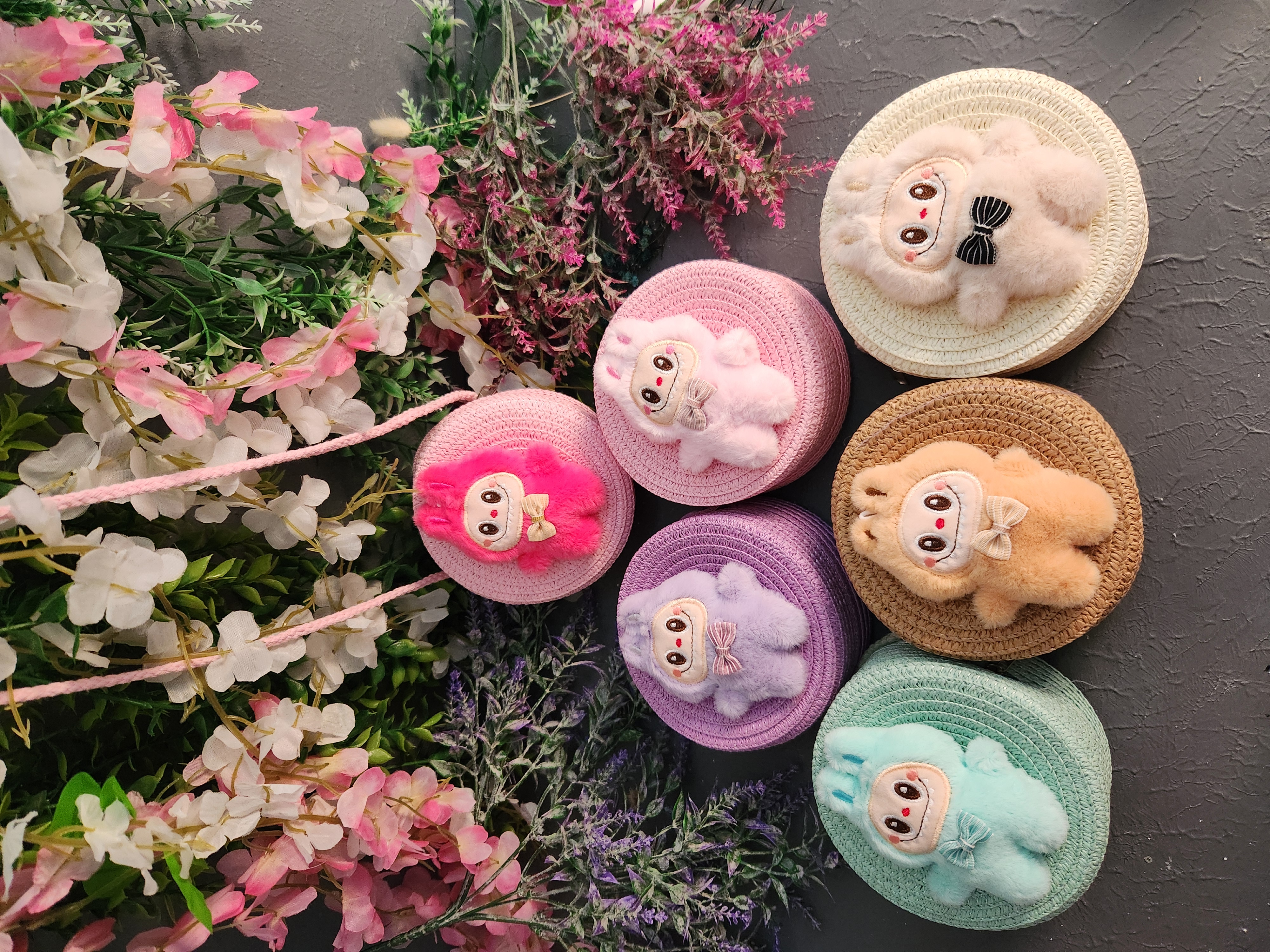 Labubu Hasır Çanta 