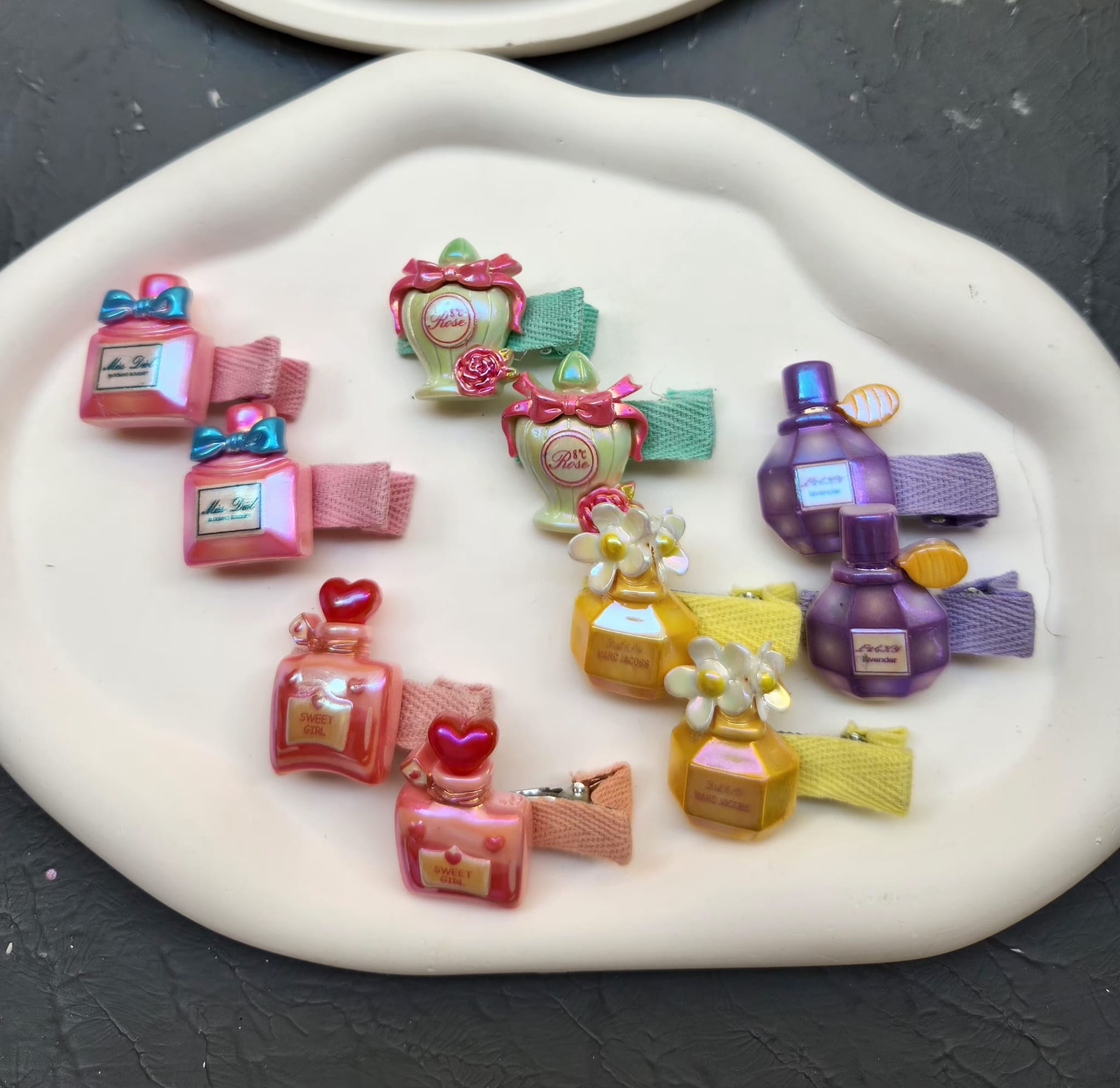 3D Parfüm Şişesi 2 'li Pens